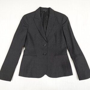 THEORY Nichelle Wool Blazer Jacket Women's 4 Business Casual